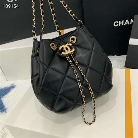 chanel drawstring mini